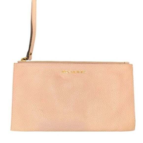 Michael Kors Beige Wristlet Clutch - Picture 5 of 10